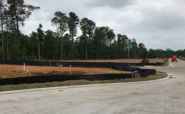 Venetian Pines Construction Progress Road